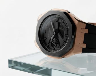 modlab company [CLASSIC Series] casioak - Rose Gold / Black - [MLC - 104]