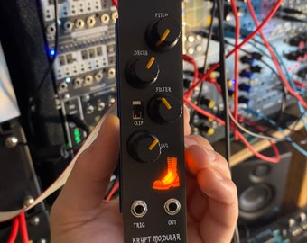 Krypt Modular | Steel-Toe - 6HP 808 Kick Drum Percussion Module | Eurorack Modular Synth - Fully Assembled