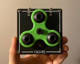 Krypt Modular | Cyclone - 0HP Fidget Spinner Tremolo / Modulation Effect | Eurorack Modular Synth