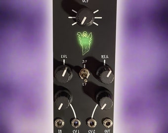 Krypt Modular | Banshee - 10HP Polivoks Style VCF Module | Eurorack Modular Synth - Fully Assembled
