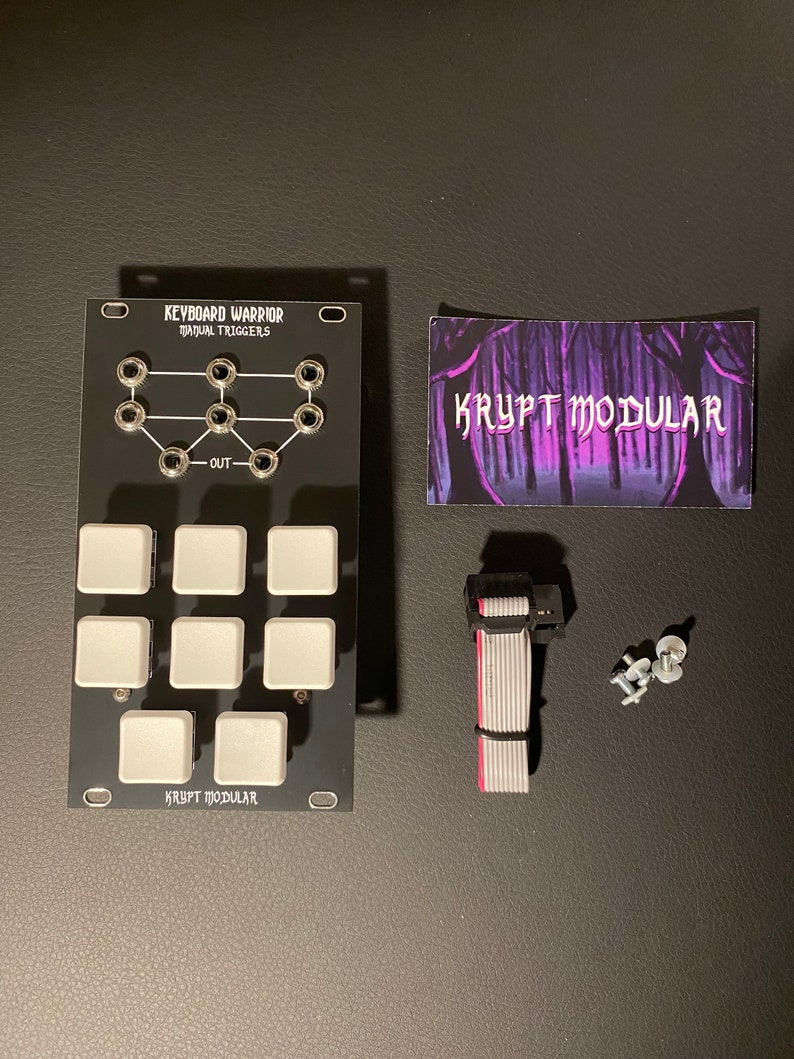 Ladik U-075 Dual Arcade Manual Gate And CV For Eurorack