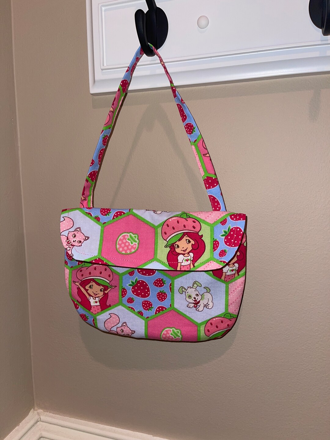 Strawberry Shortcake Purse Handbag Tote Purse Etsy