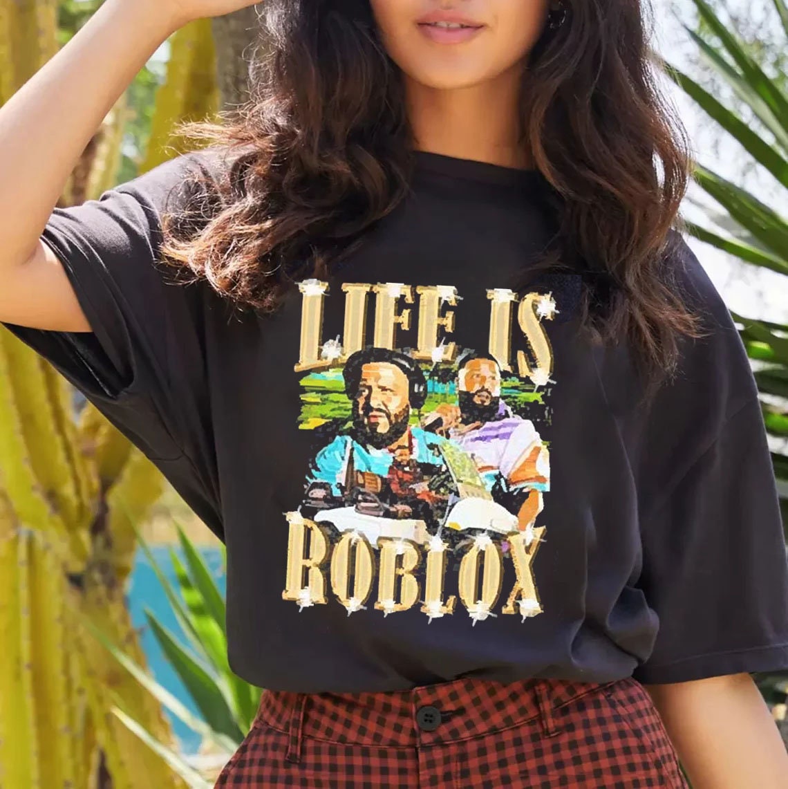 Camiseta Luffy Rosto Roblox Em Algodão Adulto Unisex tsm Camisa em