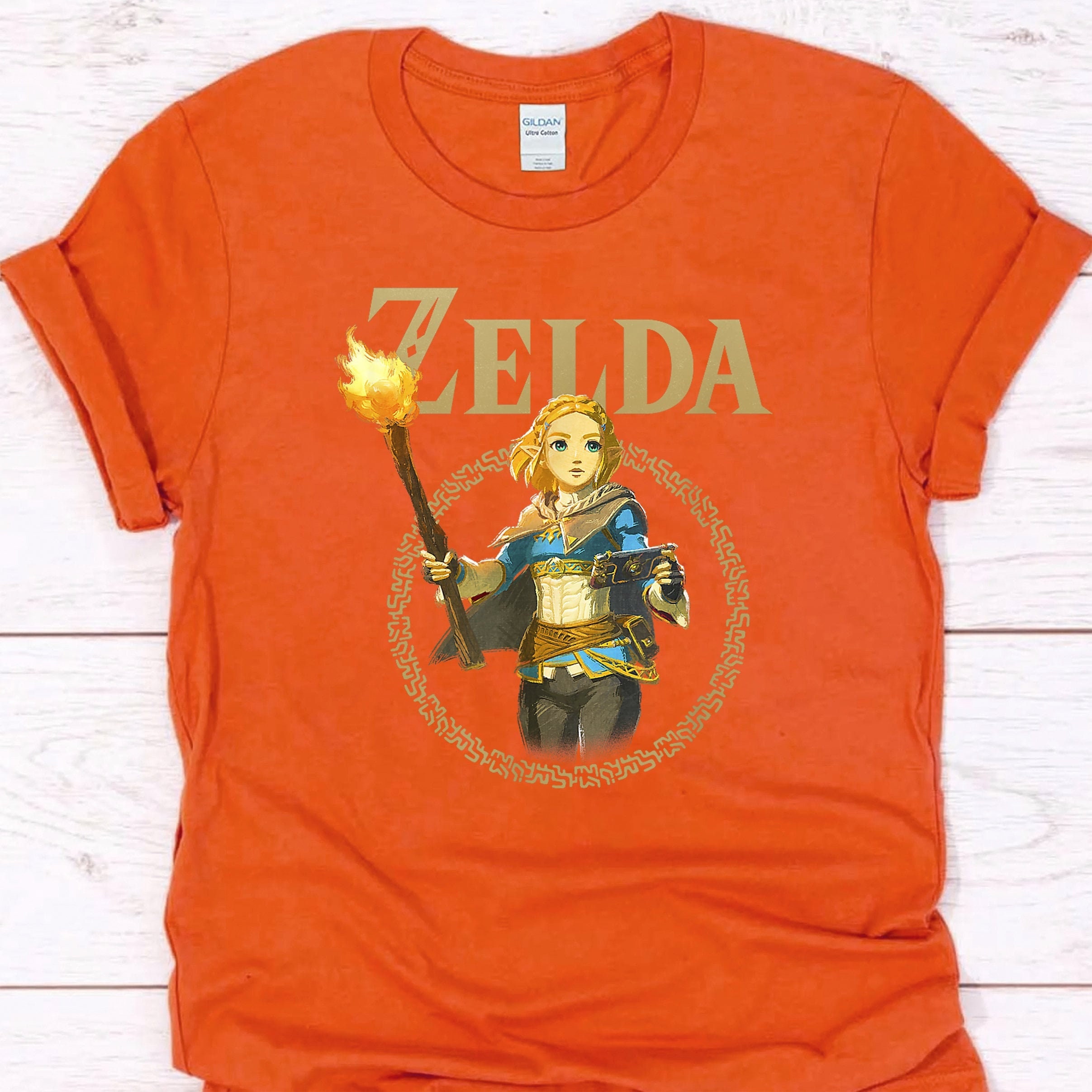 The Legend of Zelda Tears of the Kingdom Zelda Portrait Shirt Etsy Canada