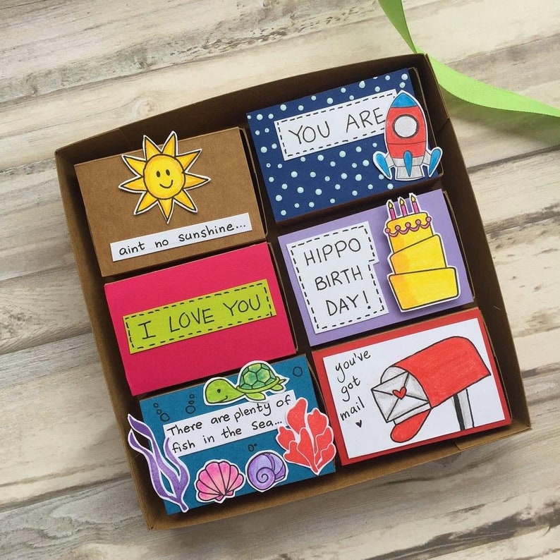 Handmade Cute Match Box Crafts Cute Gifts for Him Cute Gifts for Her ...