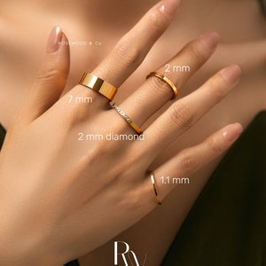 Non Diamond Ring Etsy