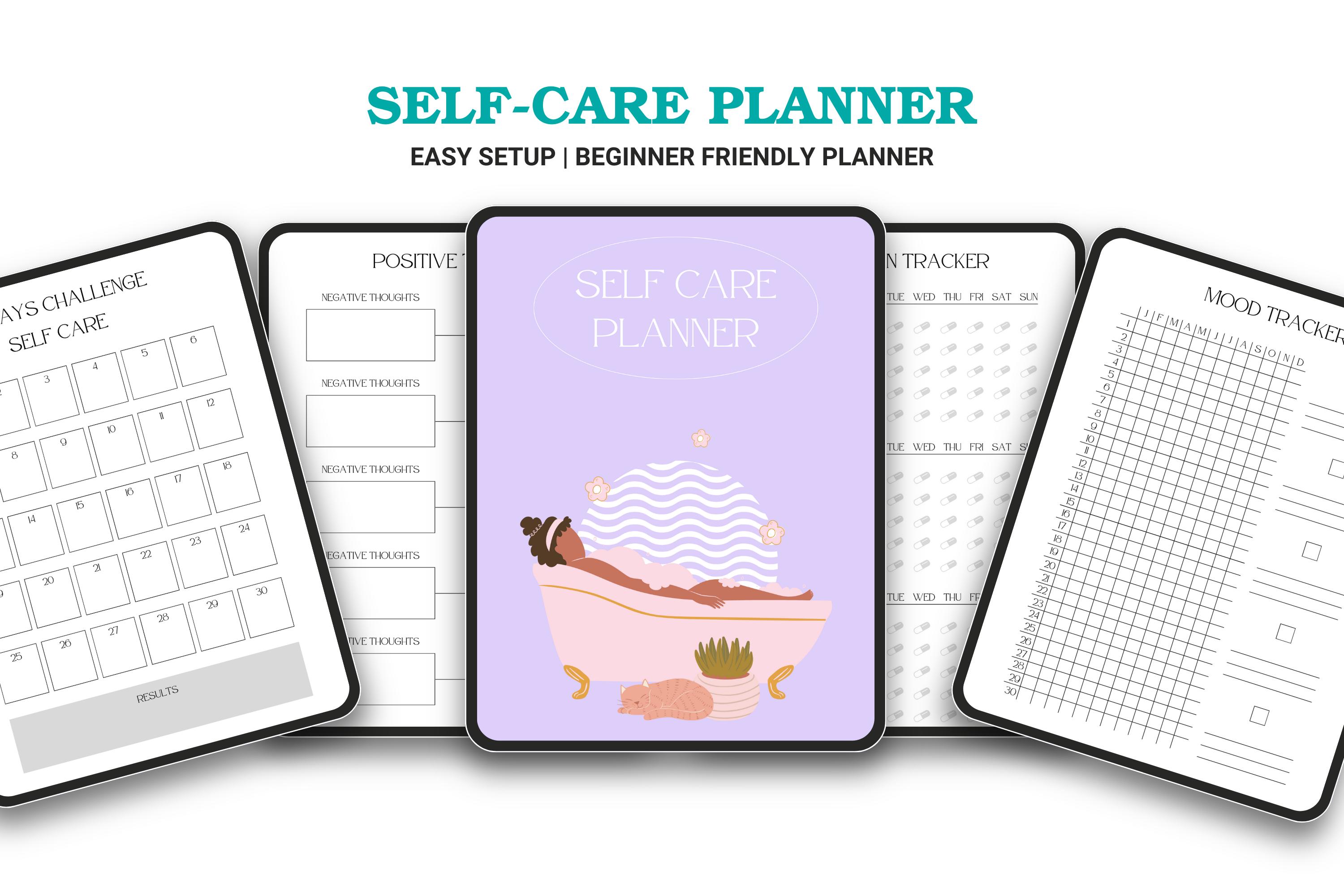 Complete Self Care Planner Printable - Daily, Weekly and Monthly ...