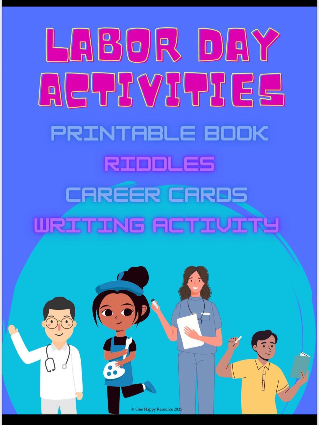 Labor Day Activities and Story About Jobs, Careers, Occupations, and ...