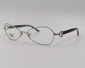 Authentische Vintage Gianfranco Ferre GFF 635 Oval Brille Lunettes Rahmen Unisex Brillen 90er Jahre