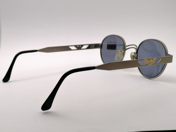 Vintage Emporio Armani 023-S | Oval Sunglasses Unisex 1990s