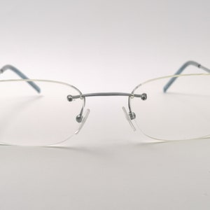 Vintage Ferre GFF 557 Rimless Glasses Frame Unisex Stock Eyewear
