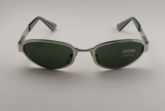 Vintage Moschino M3031-S | Metal Sunglasses Unise… - image 2