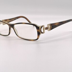 Authentic Gucci GG 2976 Rectangular Tortoise Glasses Frame for Women USED EYEWEAR