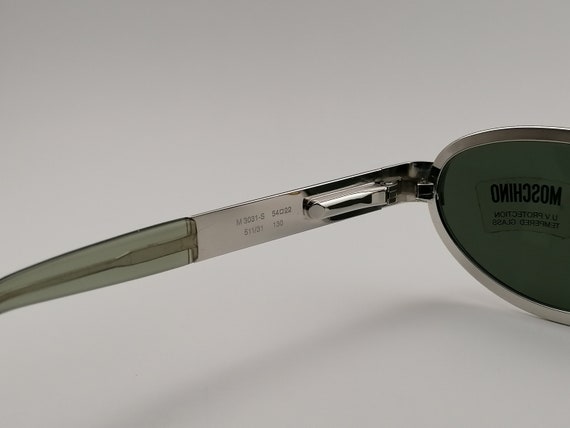 Vintage Moschino M3031-S | Metal Sunglasses Unise… - image 6