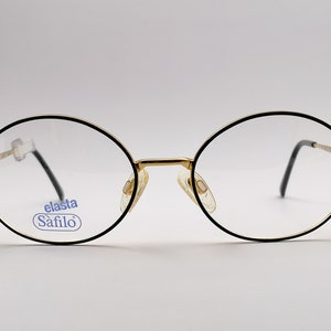 Vintage Safilo 3638 | Oval Glasses Unisex 1990s