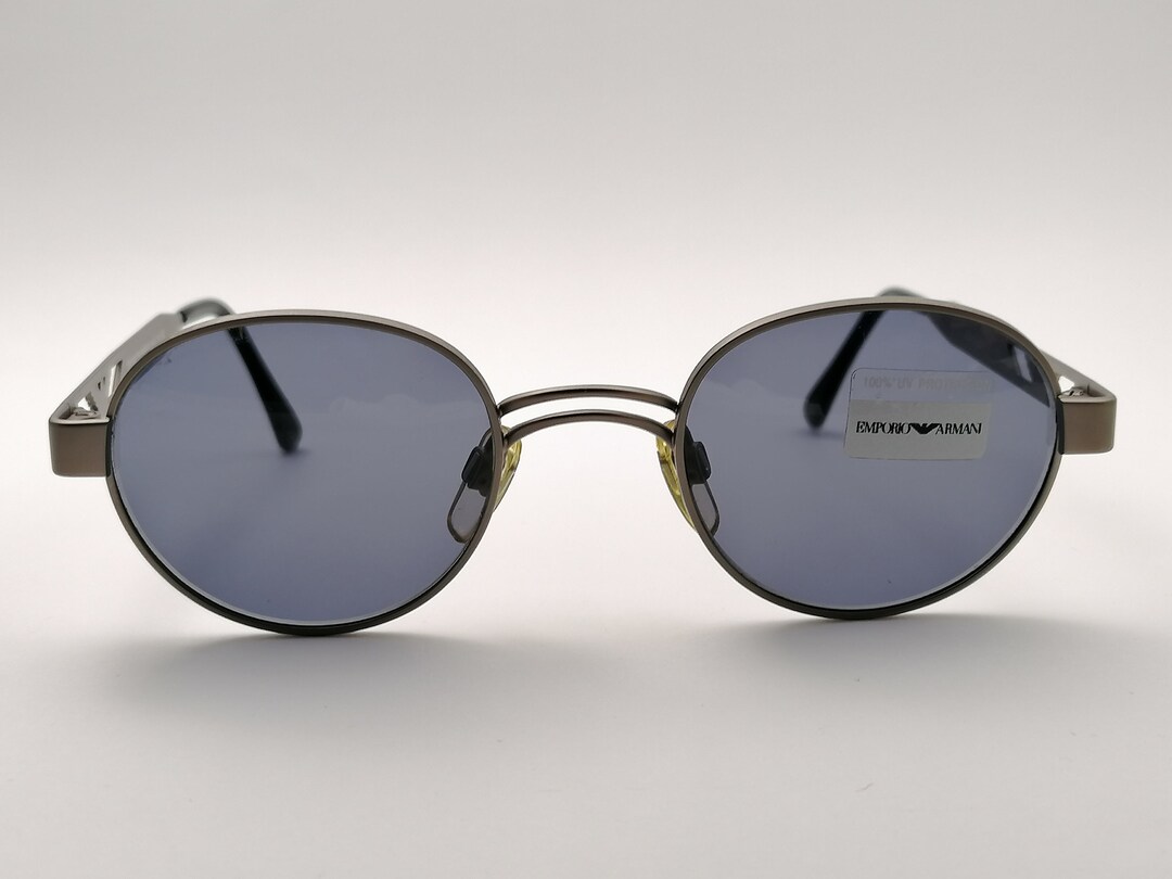 小物 90's vintage EMPORIO ARMANI sunglasses Vintage Emporio Armani 023-S | Oval Sunglasses Unisex 1990s