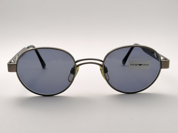 Vintage Emporio Armani 023-S | Oval Sunglasses Unisex 1990s