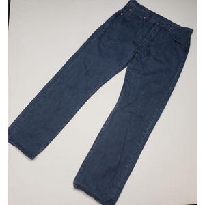 Levi&#39;s 501 Men&#39;s Button Fly Straight Blue Jeans Sz 34/34 VTG MINT CONDITION!!!