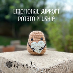 Jaycee The Emotional Support Potato Plushie