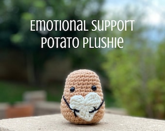 Jaycee The Emotional Support Potato Plushie