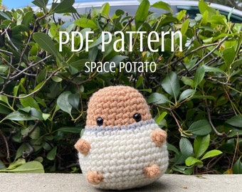 Space Potato - Amigurumi PDF Pattern INSTRUCTION ONLY