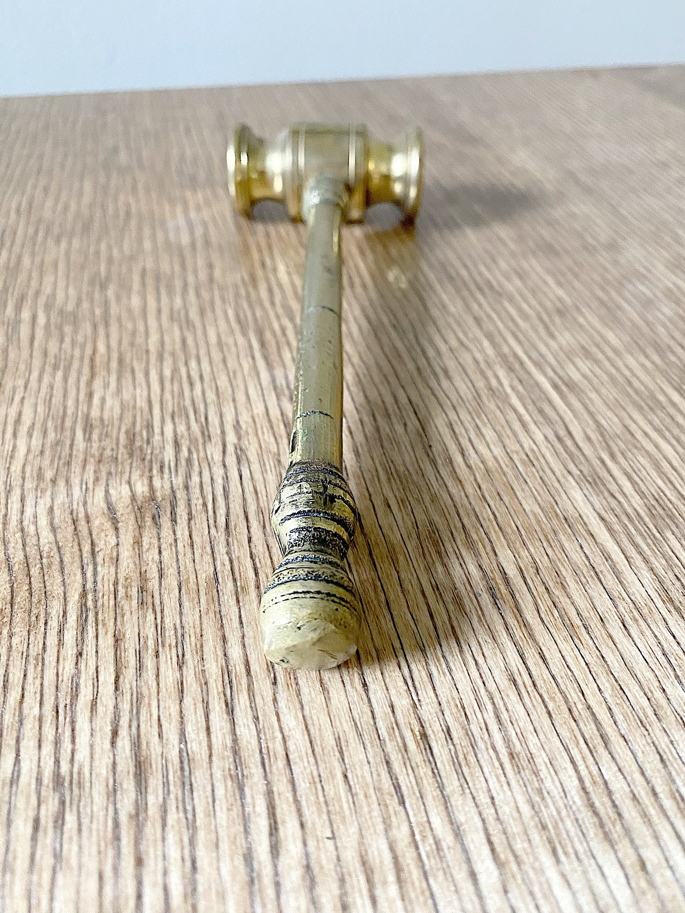 Vintage Small Judges Gavel Craft Mallet Jewellers Hammer Etsy