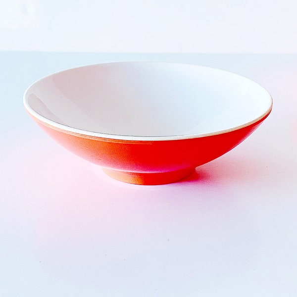 MELMAC “Maplex” orange melamine dessert bowls