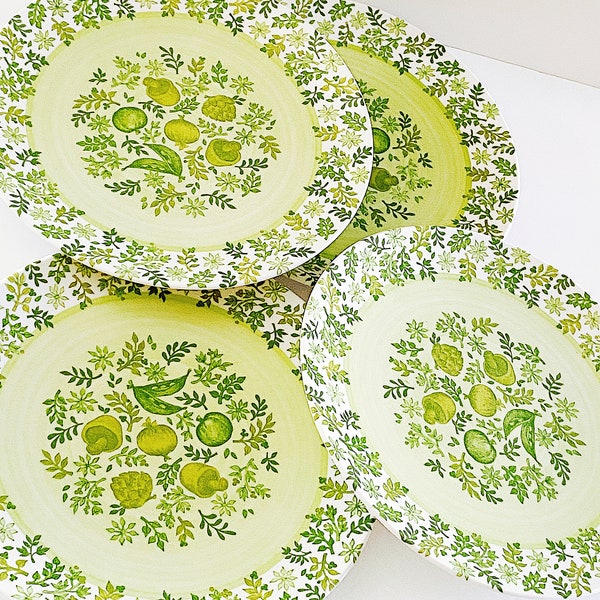 Melamine Luncheon Plates Etsy