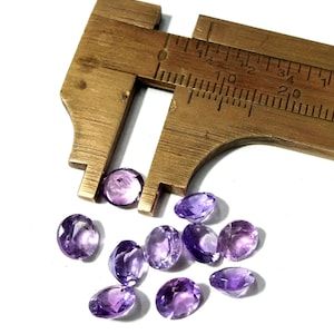 A++Natural Rose De France Round Brilliant Cut, Pink Amethyst Loose Gemstone For Jewelry Making, Pink Amethyst Round Cut Calibrated Size 5mm