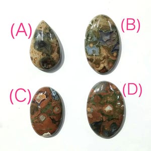 Natural Rainforest Jasper Gemstone,  Very Beautiful Rainforest Jasper Cabochon Stone For Making Jewelry, Wholesale Price Jasper Gemstone