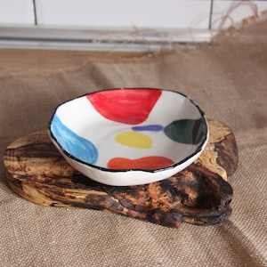 Ceramic Dinner Plate,Serving Platter,House Warming Gift, Kitchen Decor,Colorful stoneware plate,Dining plate