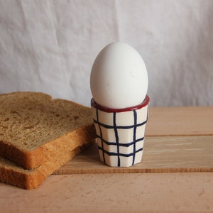 handmade ceramic egg holder, Breakfast Tableware,Easter decoration,one piece