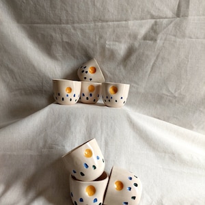 Handmade espresso cups set,ceramic espresso cups,Coffee Lover Gift