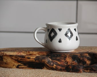 Pottery Coffee Mug Handmade, Kitchen Decoration,Personalized Handmade Ceramic Mug