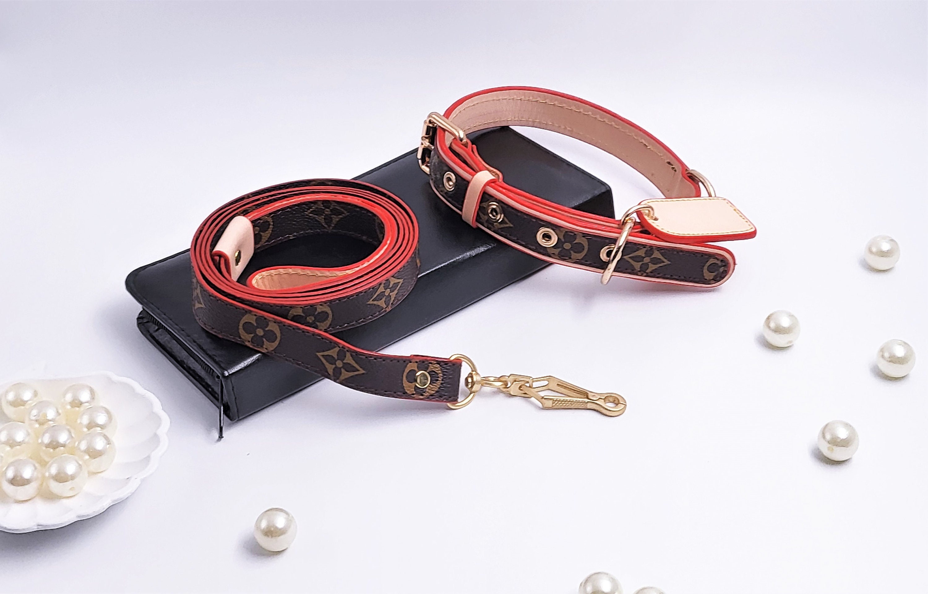 Buy Louis Vuitton Dog Collar and Leash Online In India -  India