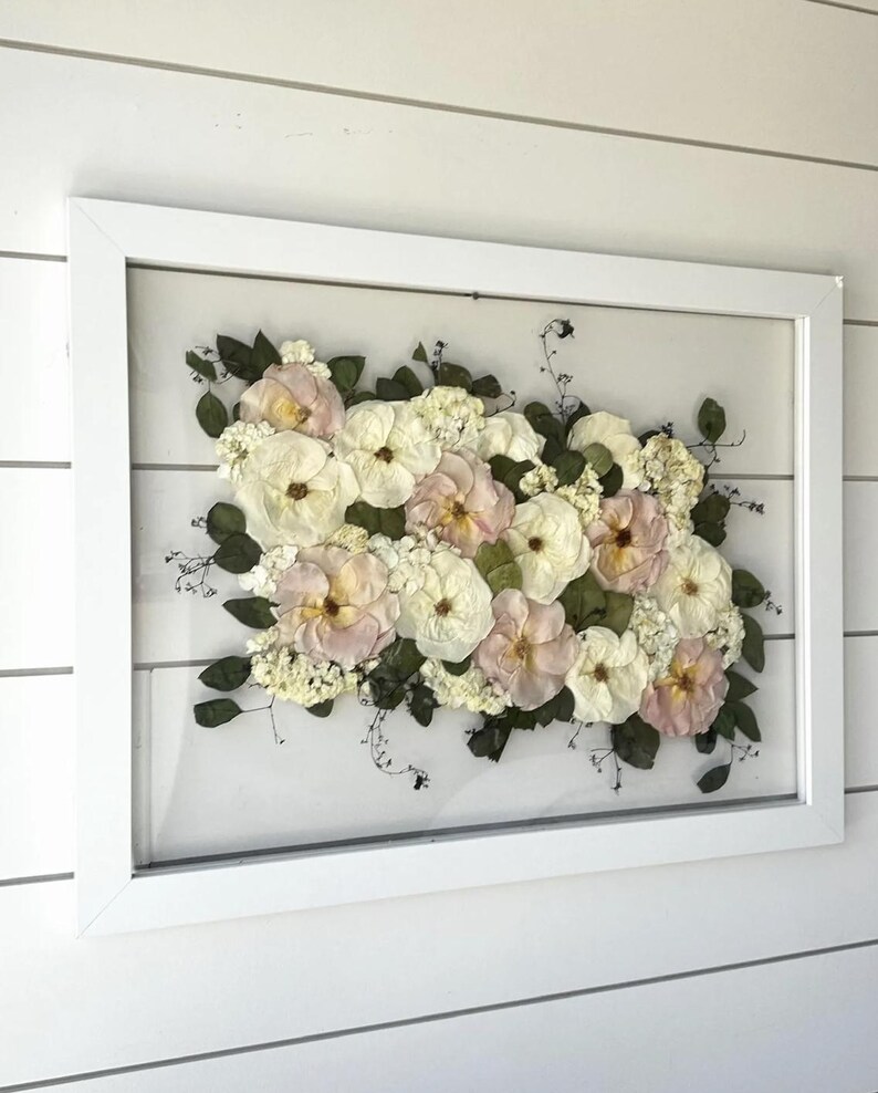 Pressed Bridal Bouquet