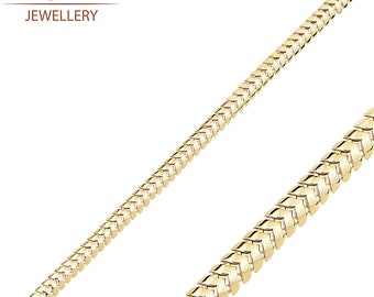 14K Real Solid Gold Chain Bracelet / Patterned Chain Bracelet / 14K Gold 6 mm Chain Bracelet / Winged Dainty Bracelet / Gifts for Her