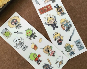 CLEARANCE DRHDR Clear Sticker Sheet