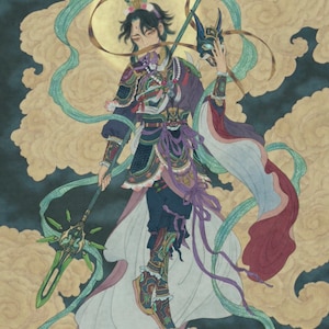 ABTEILUNG Genshin IMMER XIAO DRUCK