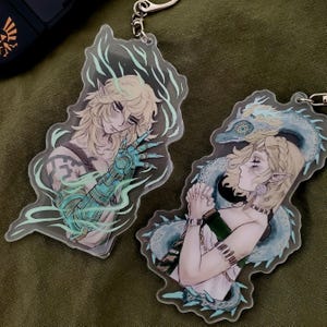 LOZ TOTK acrylic keychain