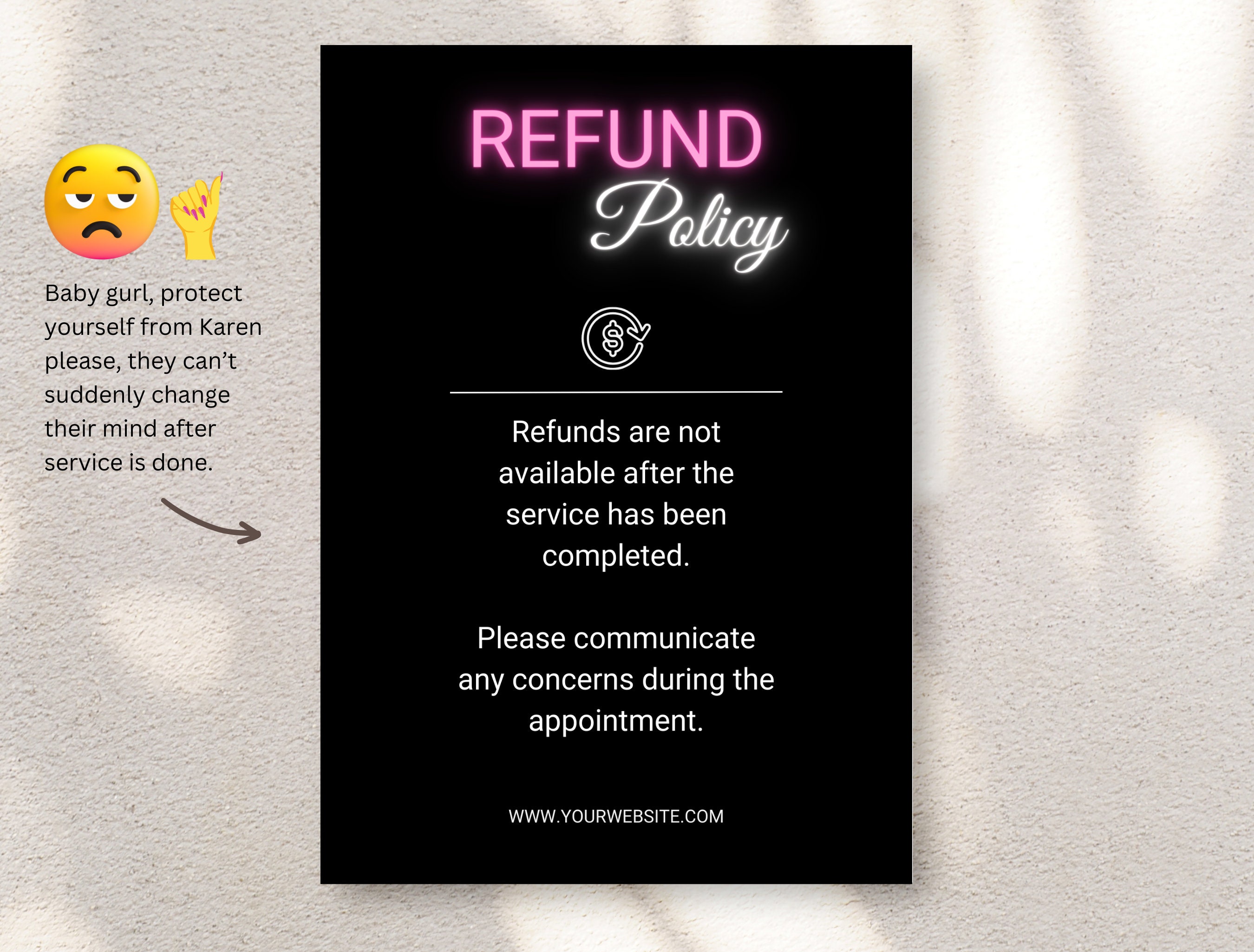 Editable Booking, Refund and Cancellation Policy, Term and Condition ...