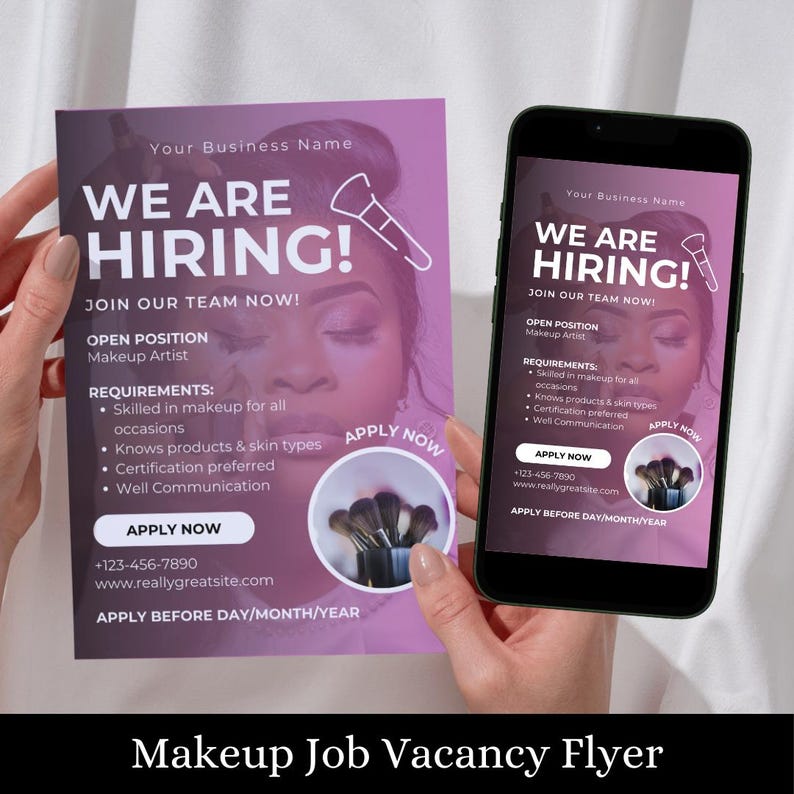 makeup-artist-we-are-hiring-printable-flyer-for-beautician-salon-job
