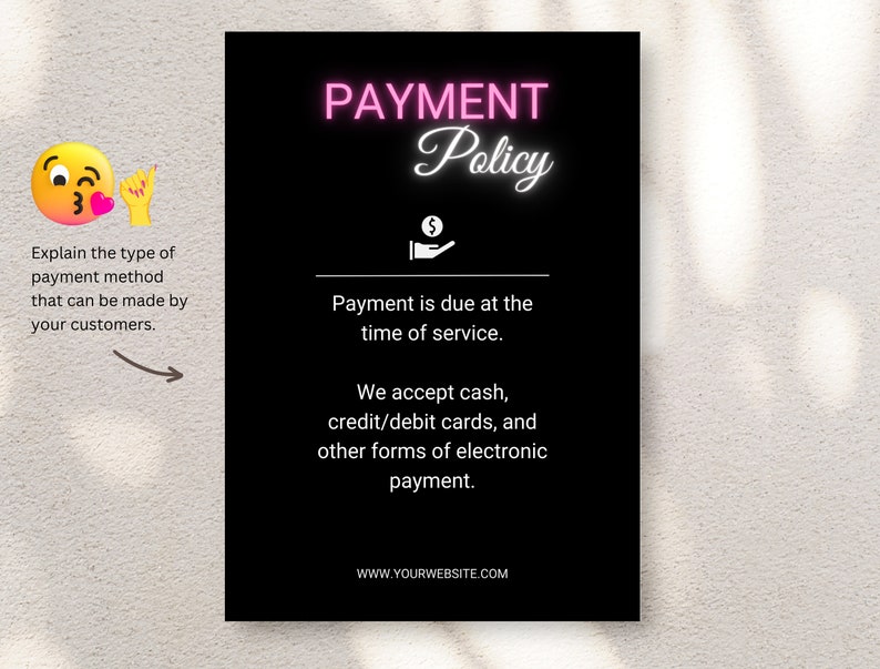 Editable Booking, Refund and Cancellation Policy, Term and Condition ...
