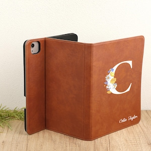 Custodia in similpelle arancione retrò per iPad Pro 11 Pro 13 Air 5 2024 iPad 10th 10.9 2022 iPad Pro 12.9'' iPad Mini 5 6 Mini 7 Custodia Cover