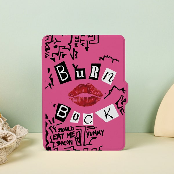 Rose Burn Book Kindle Case, All New Kindle Case Kindle Cover, Mean Girls Kindle Paperwhite Case 11th Gen, Personnalisé Case Book Lover Gift