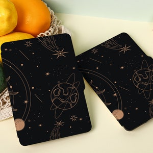 Tarot Art Trendy Kindle Case, All New Kindle Case Kindle Cover, Kindle Paperwhite Case 11th Generation, Personalized Case Book Lover Gift
