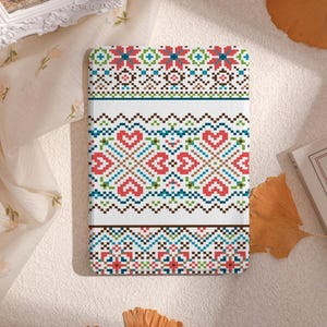 Fair Isle Style Prints Kindle Case, All New Kindle Case 2022, Paperwhite 6.8 Cover, Kindle Paperwhite 2021 Case, Kindle 10th 11th Gen