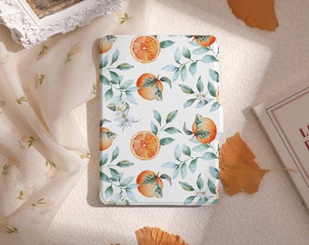 Sweet Orange Kindle Case, All New Kindle Case 2022, Paperwhite 6.8 Cover, Kindle Paperwhite 2021 Case, Kindle 10th 11th Gen
