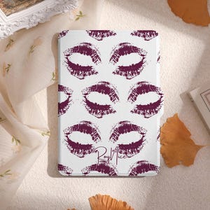 Stylish LipPrint Collage Kindle Case, All New Kindle Case 2024, Paperwhite 6.8 Cover, Kindle Paperwhite 2024 Case, 2022 Kindle 11th Gen
