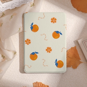 Funda para Kindle con estampado de naranja dulce, nueva funda para Kindle (2022), funda para Paperwhite de 6.8 pulgadas, funda para Kindle Paperwhite (2021), Kindle de 10.ª y 11.ª generación